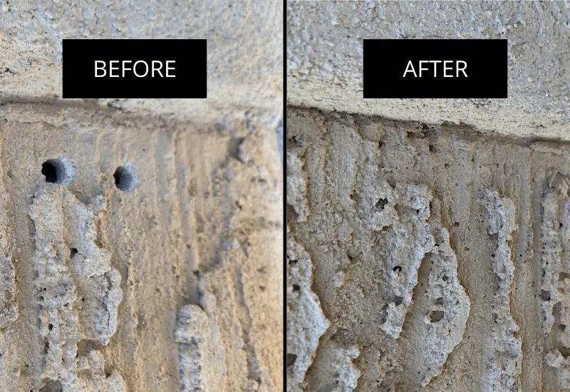 Stucco Moisture Probe Inspection