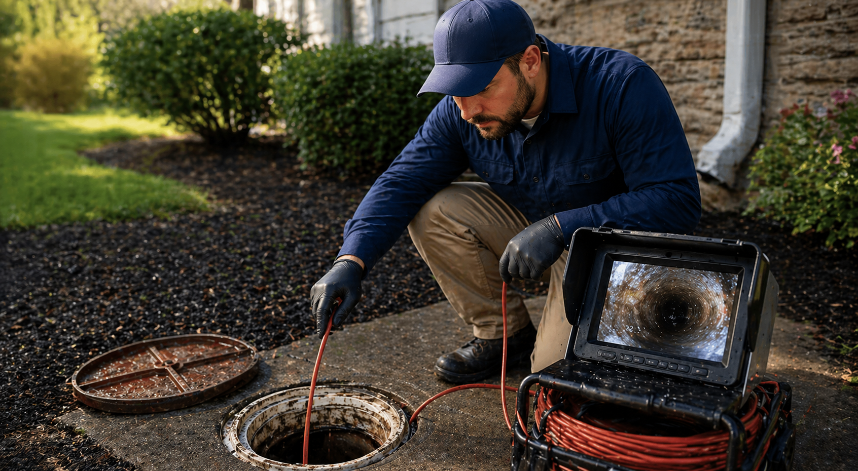 Before you buy the house, inspect the pipe leaving it.®